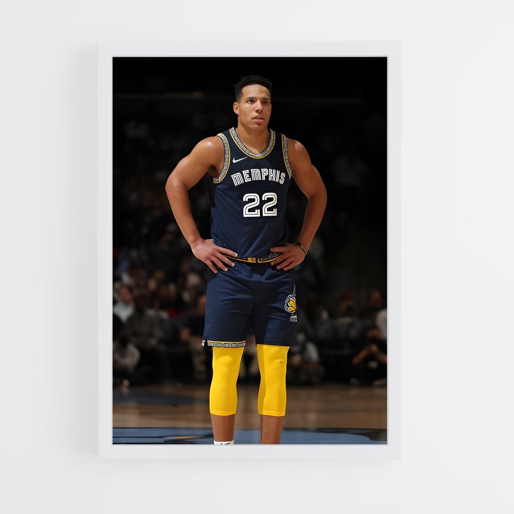 Poster L'Attitude de Desmond – affiche Basketball (vue 3)